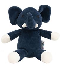 Peluche NatureZoo - 18 cm - Éléphant - Bleu Foncé Peluche NatureZoo - 18 cm - Éléphant - Bleu Foncé