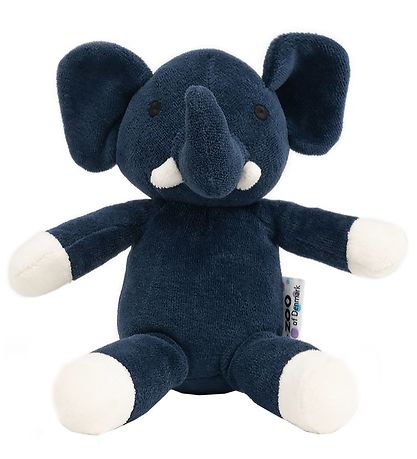 NatureZoo Kuscheltier - 18 cm - Elefant - Dunkelblau NatureZoo Kuscheltier - 18 cm - Elefant - Dunkelblau