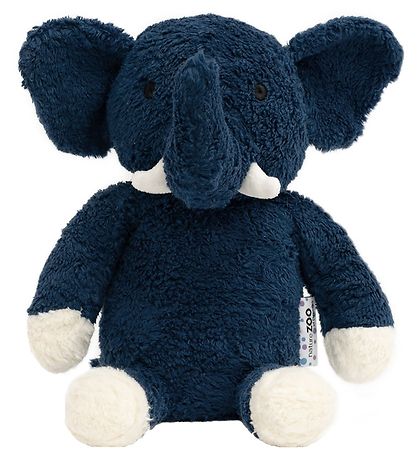 Peluche NatureZoo - 18 cm - Polaire pilou - Éléphant - Bleu Fonc Peluche NatureZoo - 18 cm - Polaire pilou - Éléphant - Bleu Fonc