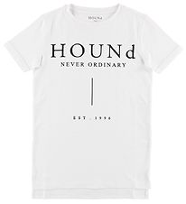 Hound T-shirt - White w. Logo Hound T-shirt - White w. Logo