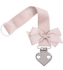 Little Wonders Speenketting - Donker Poeder m. Vlinderdas/Hart Little Wonders Speenketting - Donker Poeder m. Vlinderdas/Hart