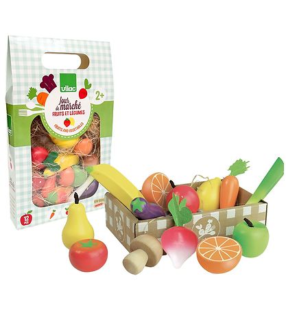 Vilac Play Food - Fruit Green Vilac Play Food - Fruit Green