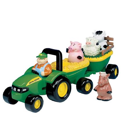 John Deere Construction Truck - 36 cm - Tractor w. Animals John Deere Construction Truck - 36 cm - Tractor w. Animals
