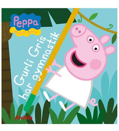 Alvilda 도서 - Peppa Pig 체조를 합니다 - 덴마크어 Alvilda 도서 - Peppa Pig 체조를 합니다 - 덴마크어