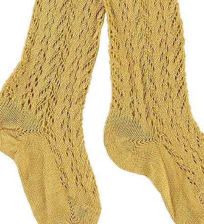 Condor Tights - Knitted - Mustard