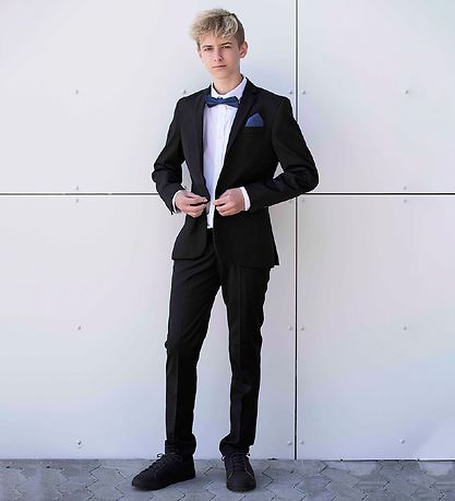 Hound Suit Trousers - Dark Blue