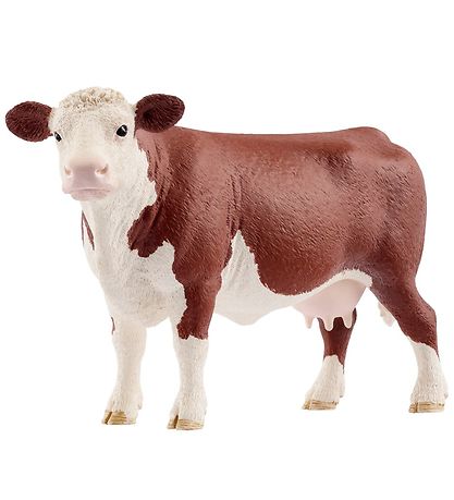 Schleich Animals - Hereford Cow - H: 7 cm 13867 Schleich Animals - Hereford Cow - H: 7 cm 13867