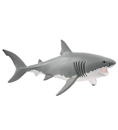 Schleich Animals - Great White Shark - L: 18 cm 14809 Schleich Animals - Great White Shark - L: 18 cm 14809