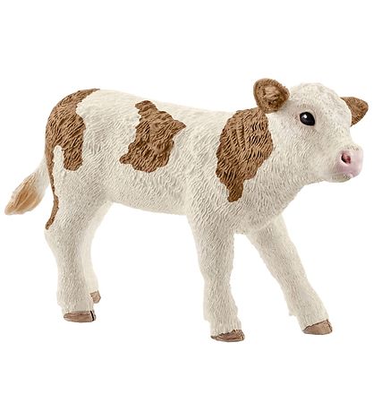 Schleich Animals - Simmental Calf - H: 5 cm 13802 Schleich Animals - Simmental Calf - H: 5 cm 13802