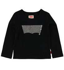 Levis Blouse - Black w. Sequins Levis Blouse - Black w. Sequins