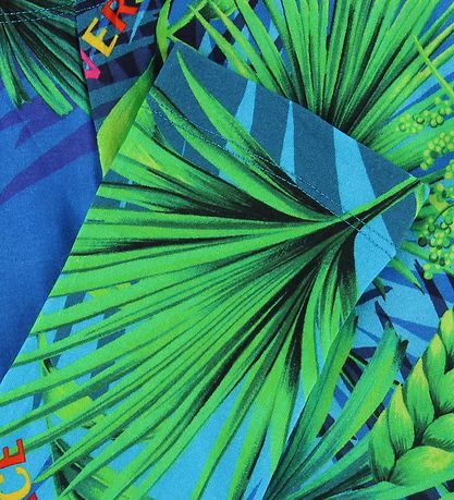 Young Versace Leggings - Blå/Grønn m. Planter