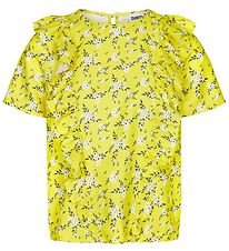 T-Shirt Cost:Bart - Etty - Jaune av. Fleurs T-Shirt Cost:Bart - Etty - Jaune av. Fleurs