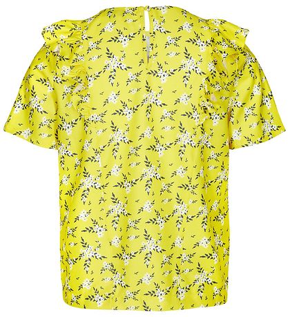 Cost:Bart T-shirt - Etty - Yellow w. Flowers Cost:Bart T-shirt - Etty - Yellow w. Flowers