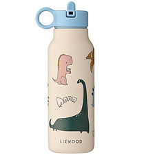 Liewood Water Bottle - Falcon - 350 mL - Dino Roar/Sandy