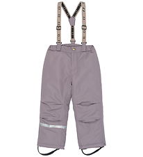 Mikk-Line Ski Pants w. Suspenders - Shark
