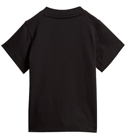 adidas Originals T-shirt - Trefoil - Black w. Logo