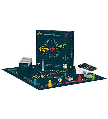 Danspil Bordspel - Tegn & Gæt
