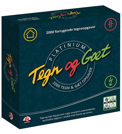 Danspil Bordspel - Tegn & Gæt