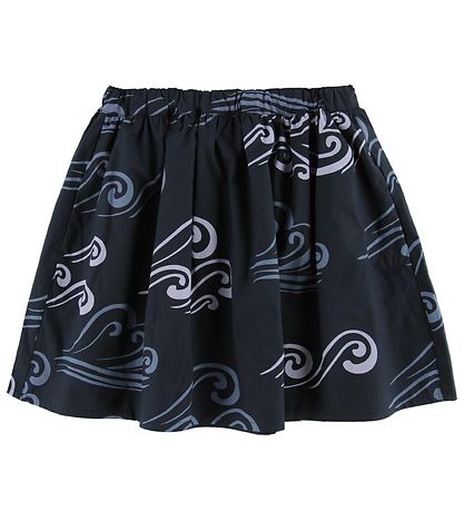 Emporio Armani Skirt - Navy w. Print Emporio Armani Skirt - Navy w. Print