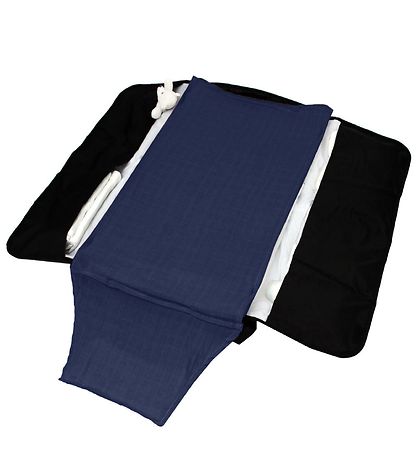 Carrés de mousseline CAMA Copenhagen - 2 Pack - 65x40 - Blanc/Ma Carrés de mousseline CAMA Copenhagen - 2 Pack - 65x40 - Blanc/Ma