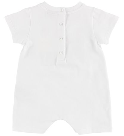 Fendi Kids Summer Romper - White w. Fendi Family Fendi Kids Summer Romper - White w. Fendi Family