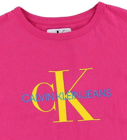 Calvin Klein T-paita - Vaaleanpunainen, Logo
