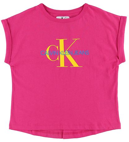 Calvin Klein T-paita - Vaaleanpunainen, Logo