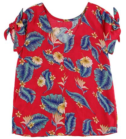 Roxy T-shirt - Repeat All - Röd Roxy T-shirt - Repeat All - Röd