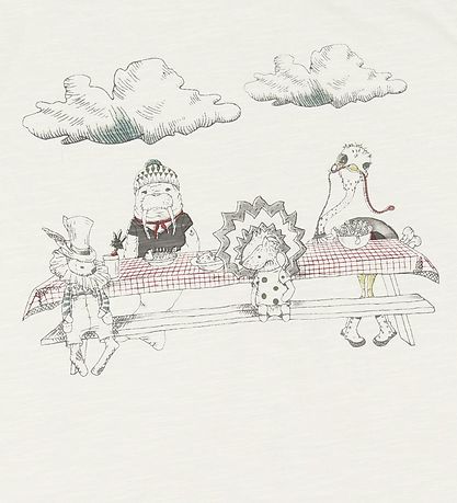 En Fant T-paita - Kerma, Printti En Fant T-paita - Kerma, Printti