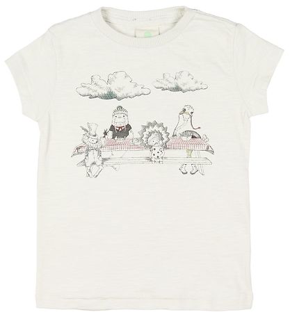 En Fant T-shirt - Ivory w. Print