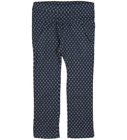 En Fant Trousers - Dusty Blue Pattern En Fant Trousers - Dusty Blue Pattern