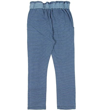 En Fant Trousers - Blue Melange Striped En Fant Trousers - Blue Melange Striped