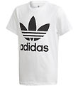 adidas Originals T-Shirt - Trefoil - Weiß adidas Originals T-Shirt - Trefoil - Weiß
