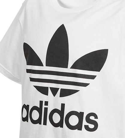 adidas Originals T-shirt - Trefoil - White adidas Originals T-shirt - Trefoil - White