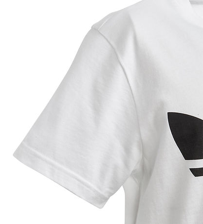 adidas Originals T-shirt - Trefoil - White adidas Originals T-shirt - Trefoil - White