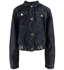 Emporio Armani Jacke - Denim - Dunkelblau Emporio Armani Jacke - Denim - Dunkelblau