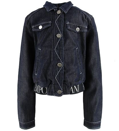 Emporio Armani Jacke - Denim - Dunkelblau Emporio Armani Jacke - Denim - Dunkelblau