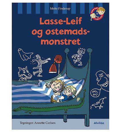 Alvilda Bók - Lasse-Leif & Ostemads-Monstret - Danskur