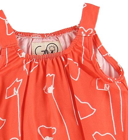 Barboteuse d'Été s/m Gro - Laida - Rouge mat Barboteuse d'Été s/m Gro - Laida - Rouge mat