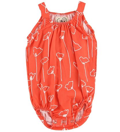 Barboteuse d'Été s/m Gro - Laida - Rouge mat Barboteuse d'Été s/m Gro - Laida - Rouge mat