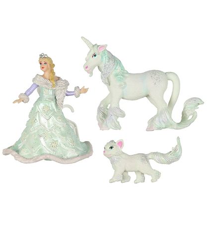 PapoReine des glaces av. Licorne et chat  PapoReine des glaces av. Licorne et chat