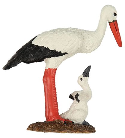Papo Stork & Ungir - H: 8 cm