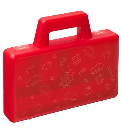 LEGO® Storage Suitcase - To Go - 16x19 - Red LEGO® Storage Suitcase - To Go - 16x19 - Red