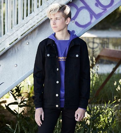 Hound Denim Jacket - Black Denim