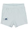 Minymo Shorts - Light Blue w. Spider Minymo Shorts - Light Blue w. Spider
