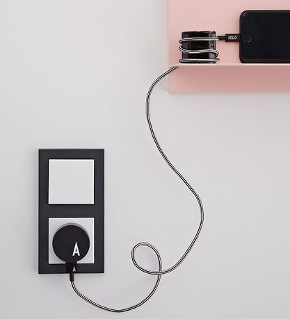Design Letters 어댑터 - R - 검은색
