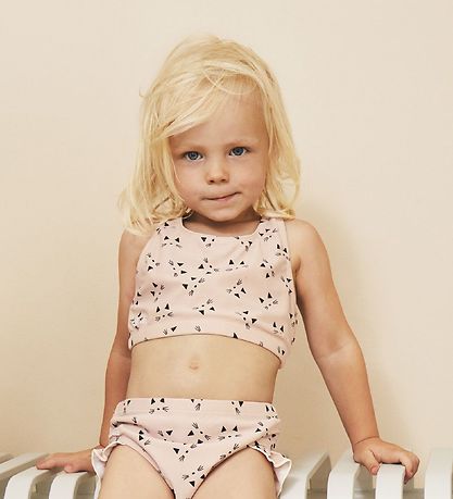 Liewood Bikini - Juliet - UV50+ - Rose w. Cats Liewood Bikini - Juliet - UV50+ - Rose w. Cats