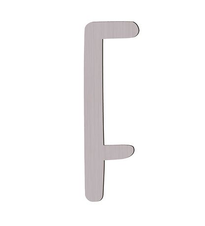 Sebra Wooden Letter - F - Pinecone Brown