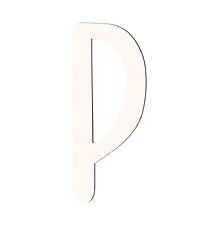 Lettres en bois Sebra - P - Birchbark Beige Lettres en bois Sebra - P - Birchbark Beige