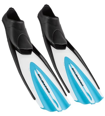 Scubapro Diving Fins - Fluids - Transparent/Turquoise Scubapro Diving Fins - Fluids - Transparent/Turquoise